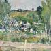 A View of Auvers-sur-Oise, The Fence